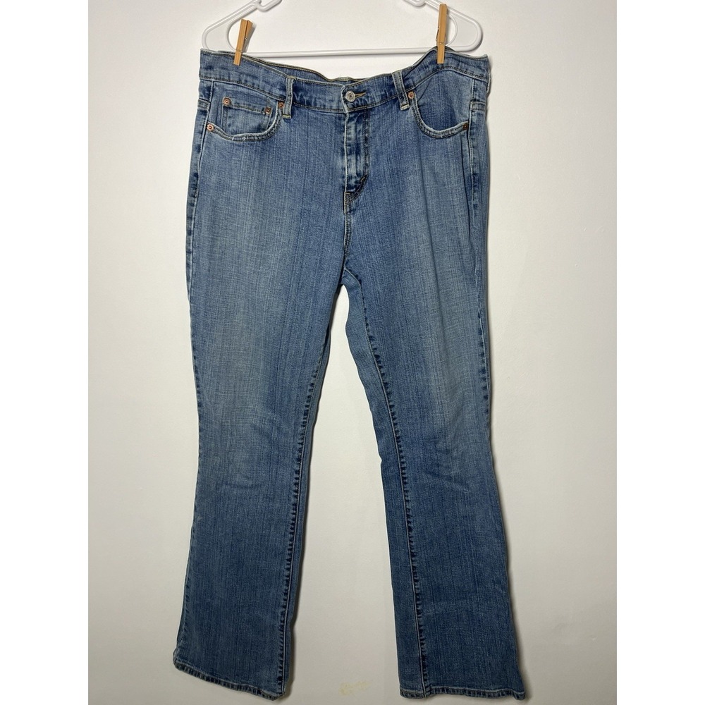 Women's Vintage Y2K Levi's 515 Bootcut Jeans Size 14 Long 34 Inch Inseam